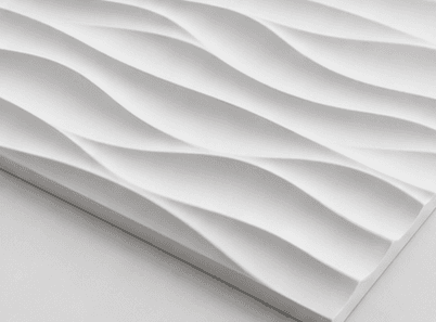 3D Dalga PVC Duvar Paneli